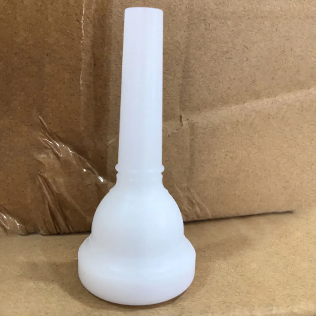 Substituição branca do bocal do chifre do tenor para o bocal plástico puro do trombone do desempenho dos jogadores