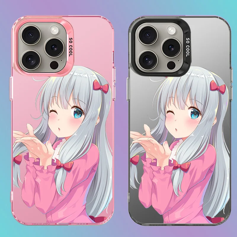 IMD Case For Iphone 15 14 13 12 11 Mini Pro MAX 7 8 Plus X 10 XR XS Phone Cover Silcone Anime Japanese destroyer Sagiri