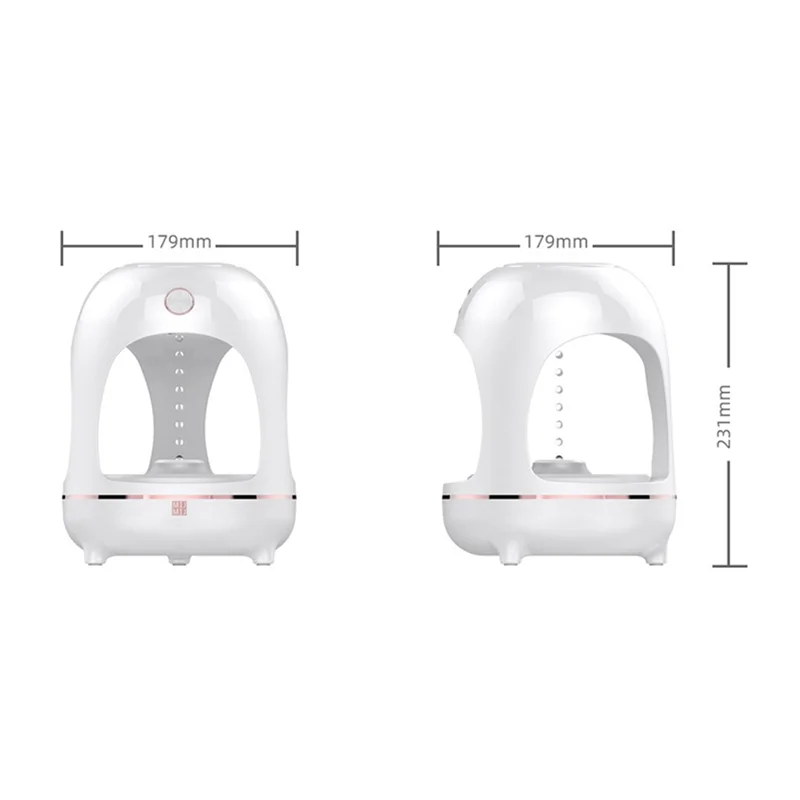 ABGU سطح المكتب كتم المرطب بالموجات فوق الصوتية مبيد المرطب 700 مل USB المرطب الناشر لغرفة النوم مكتب سطح المكتب المنزل-A