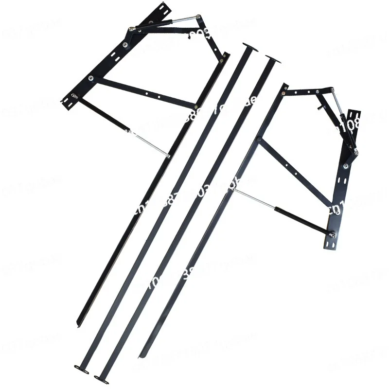 Box Lift Air Rod Support  Balance Bracket Ribs Bed Lift Tatami Pneumatic Frame