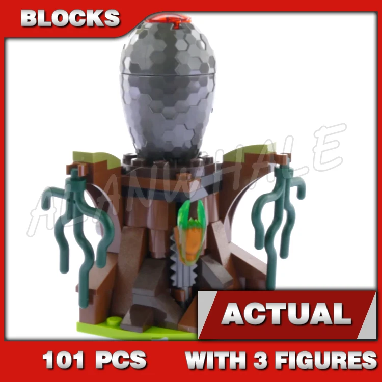 

83pcs Shinobi The Vermillion Warriors Attack Red Snake Explode Function 10578 Building Block Toys Compatible With Model