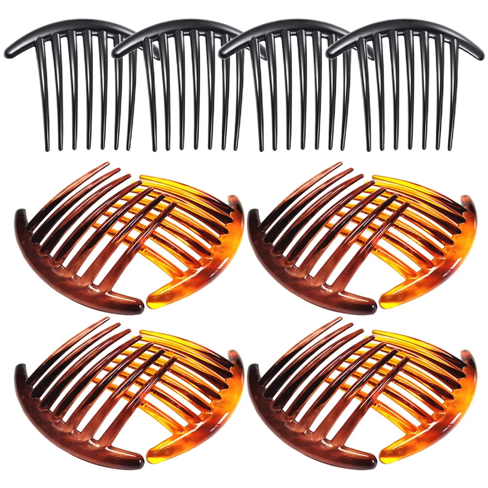 

12 Pcs Clips for Hair Seven-tooth Comb Combs Women Accessories Hairpin Side Bride