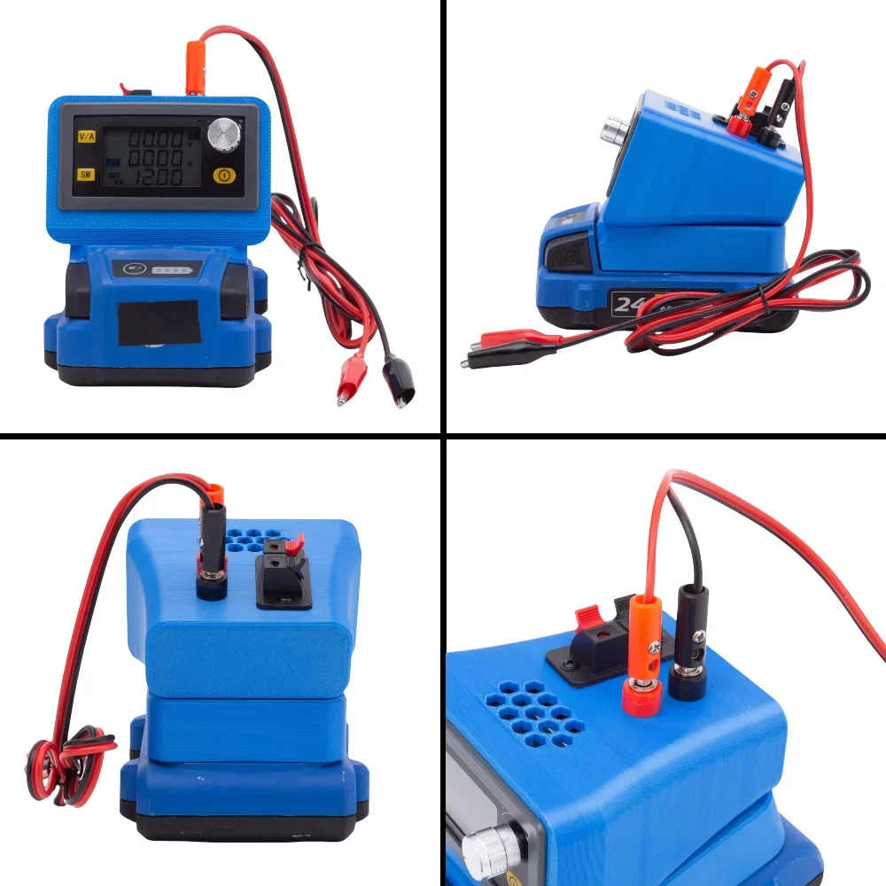 Imagem -04 - Fonte de Alimentação de Bateria Ajustável Cnc Portátil dc Buck Boost Regulador para Kobalt 24v Max Bateria de Íon-lítio de Baixo Perfil sem Bateria