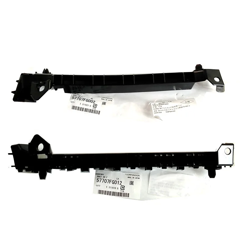 

New Genuine Front Left Right Bumper Brackets 57707FG012 & 57707FG002 For 2008-2011 Subaru Impreza