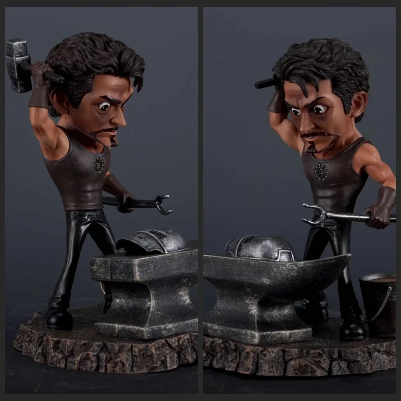 

Мстители Железный Человек Тони Старк Q-версия Железная Кукла Подвеска Модель Коробка Набор Ручной Работы Подвеска Для Спальни Праздничный Подарок