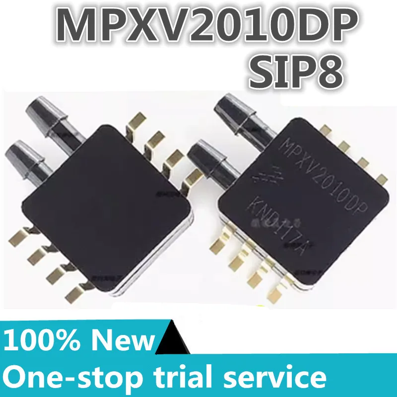 

2-50pcs %Original MPXV2010DP SIP8 Pressure sensor 10KPA Wheatstone bridge temperature compensation 10V ~ 16V