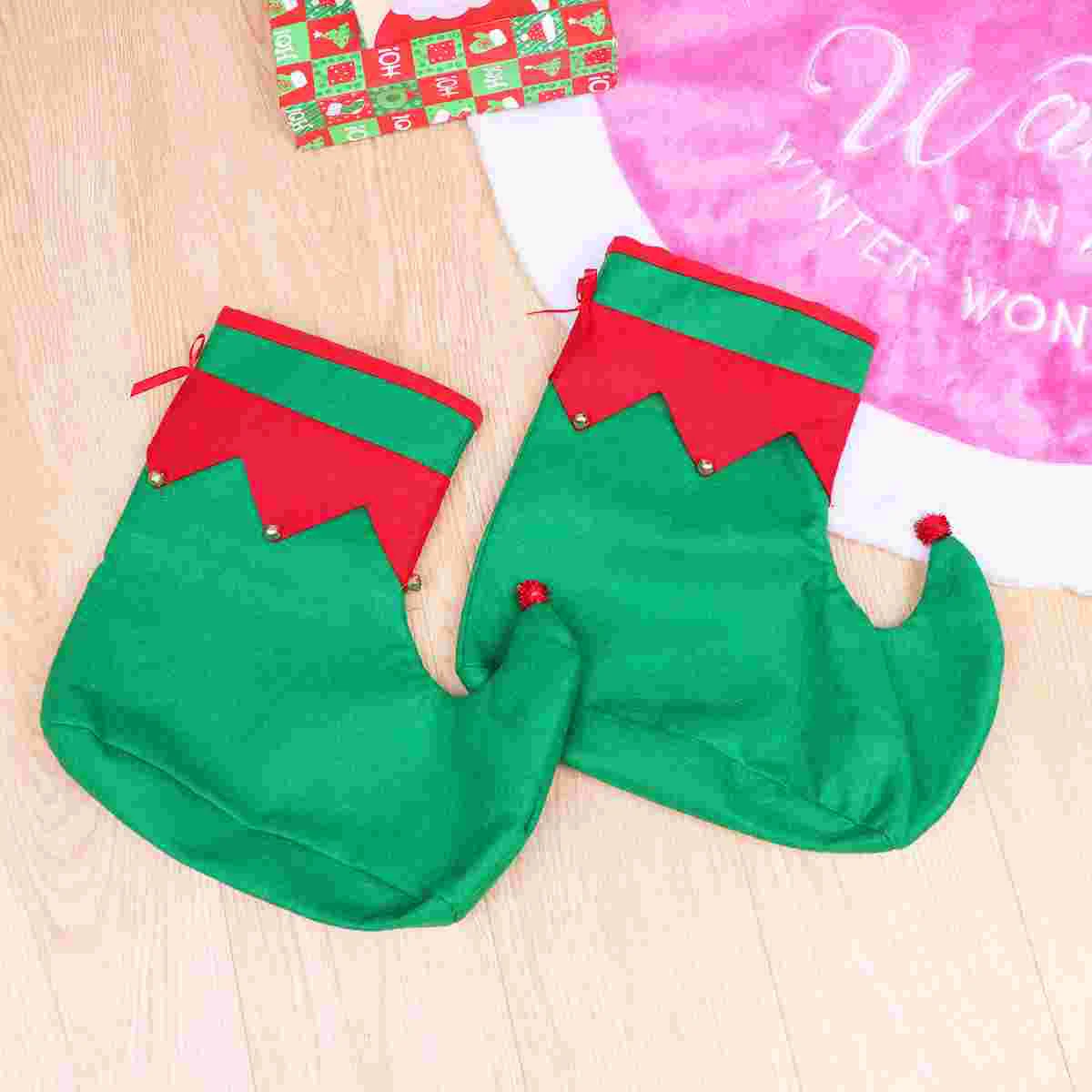 Pixie Accessories Christmas Heart Costume Slippers Costumes Funny Shoes Clown