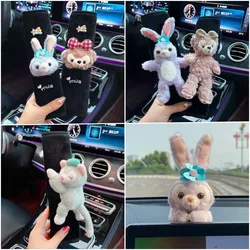 Disney Anime StellaLou Gelatoni ShellieMay LinaBell copertura della cintura di sicurezza dell'auto protezioni per le spalle bambola di peluche decorare gli accessori