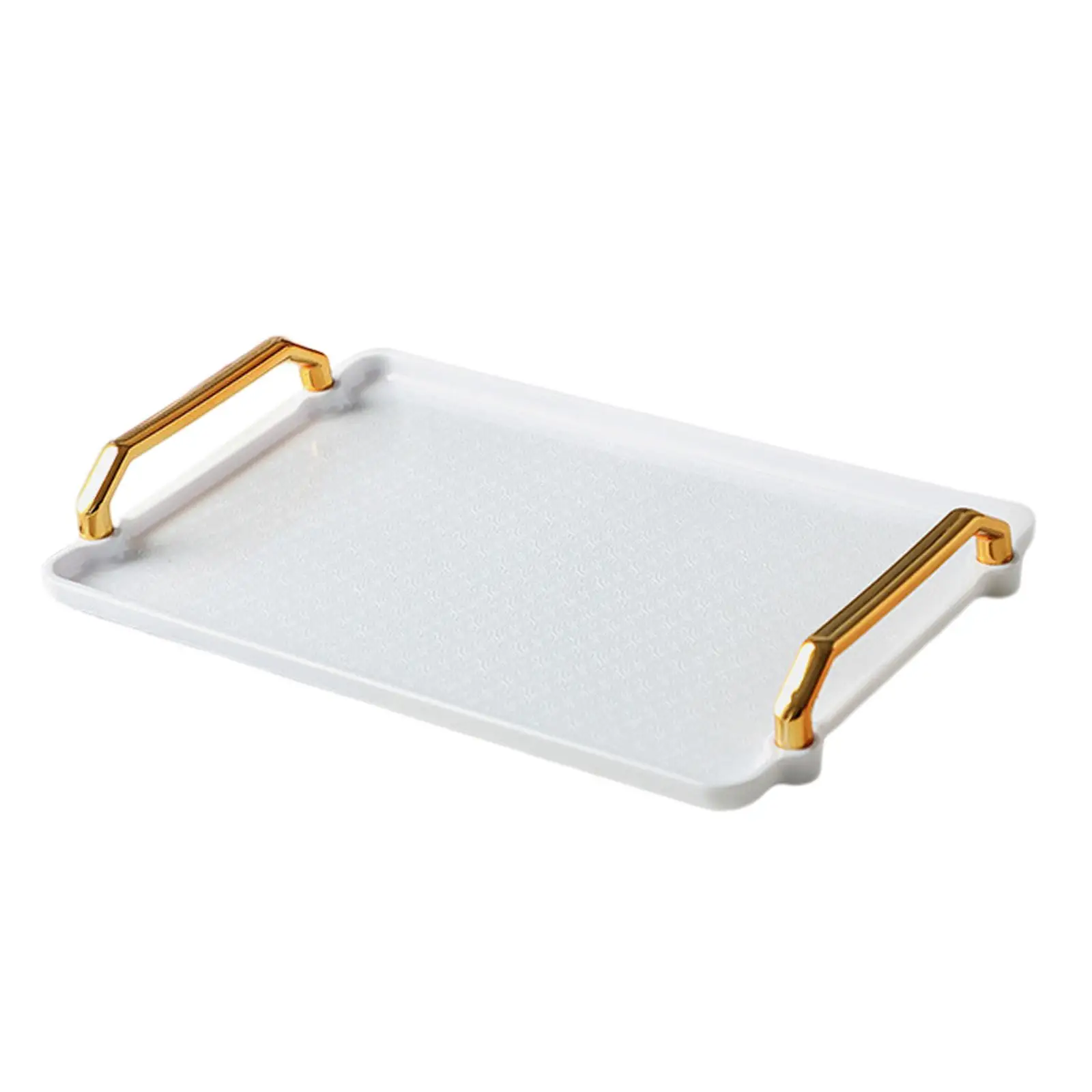 Serving Tray Desktop Organizer Jewelry Storage Tray Multiuse Specialty Plates Vanity Trays Home Decorative Tray Buffet Parties