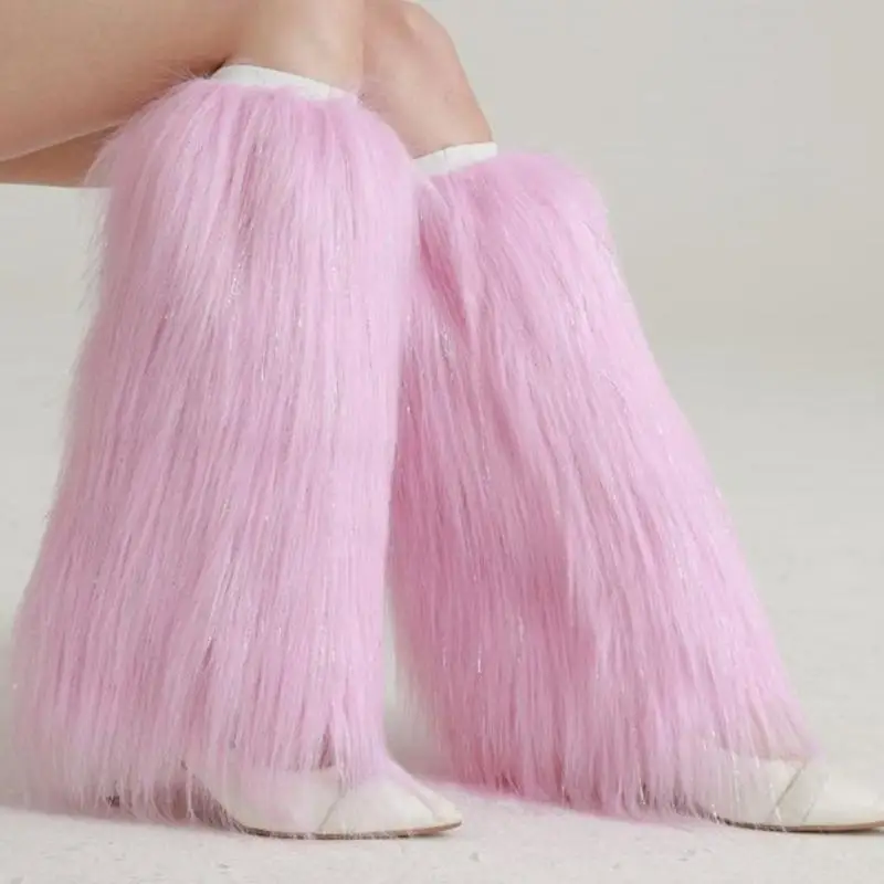 652F フェスティバルイベントレッグウォーマー女性クリスマスレッグスリーブファッション愛好家のため