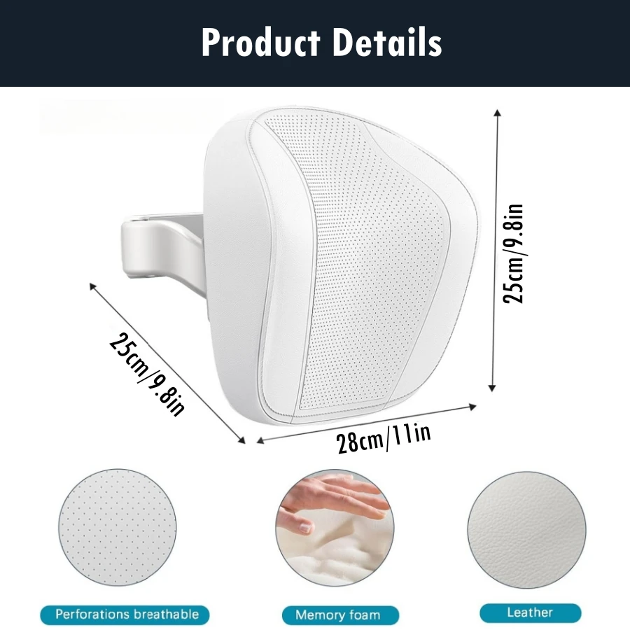 Adjustable Headrest Pillow for Tesla Model Y/3