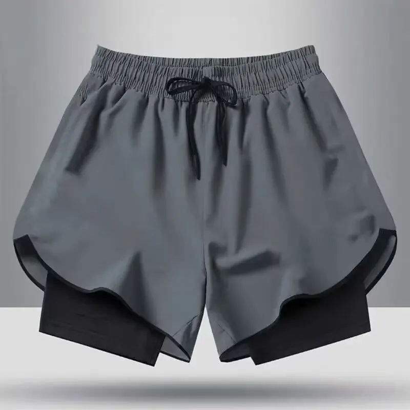 Summer Men's Sport Workout Shorts Quick Dry Athletic Shorts Lightweight Running Shorts with Pockets Gym Beach Pants
