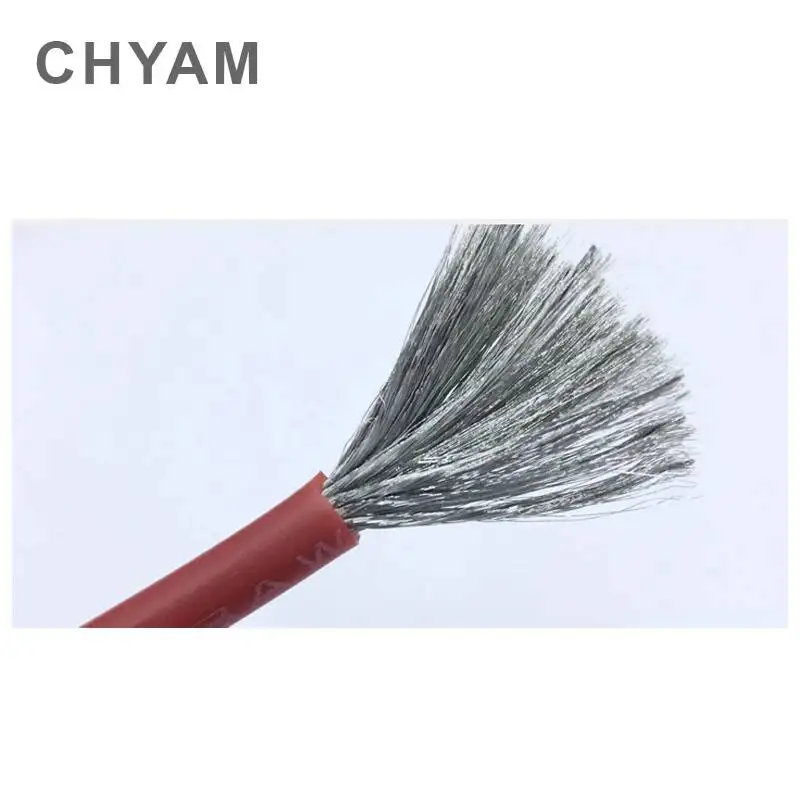 سلك كابل لينة سيليكون سلك 11AWG 10AWG 9AWG 8AWG 7AWG 6AWG 4AWG 35 / 50 / 70mm2 الحرارة مقاومة 200 ° الباردة مقاومة-60 °