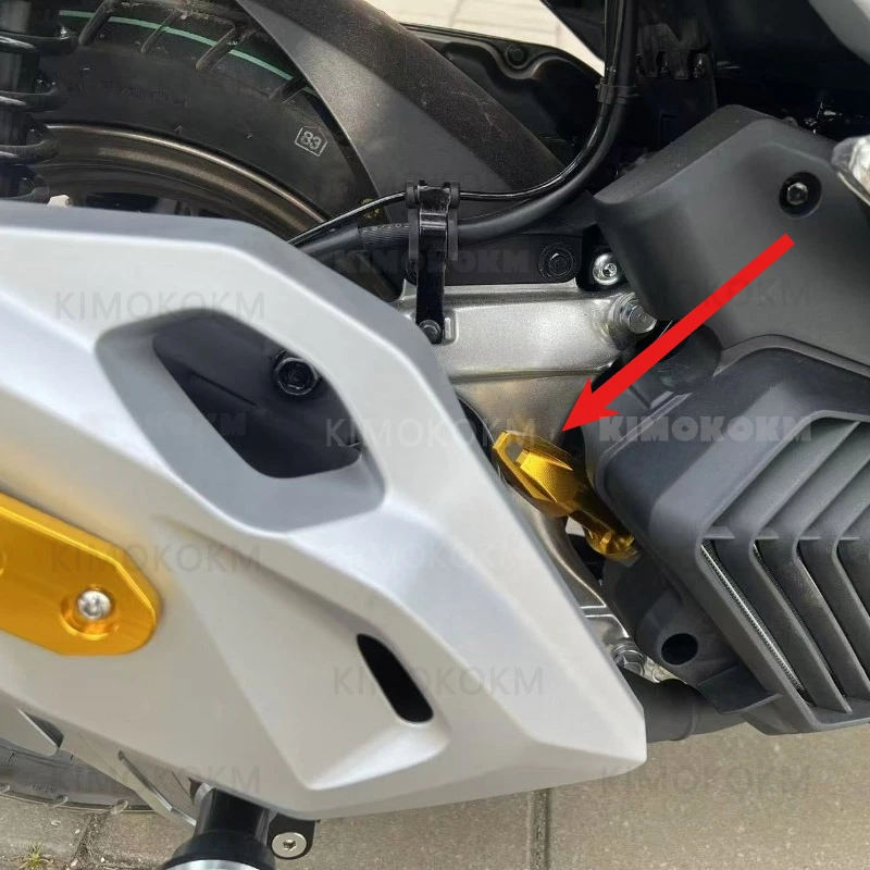 Suitable for Motorcycle Honda ADV160/150/350/125 Modified Parts Aluminum Alloy Oil Dipstick Oil Dipstick Oil Cap Accessories view 6