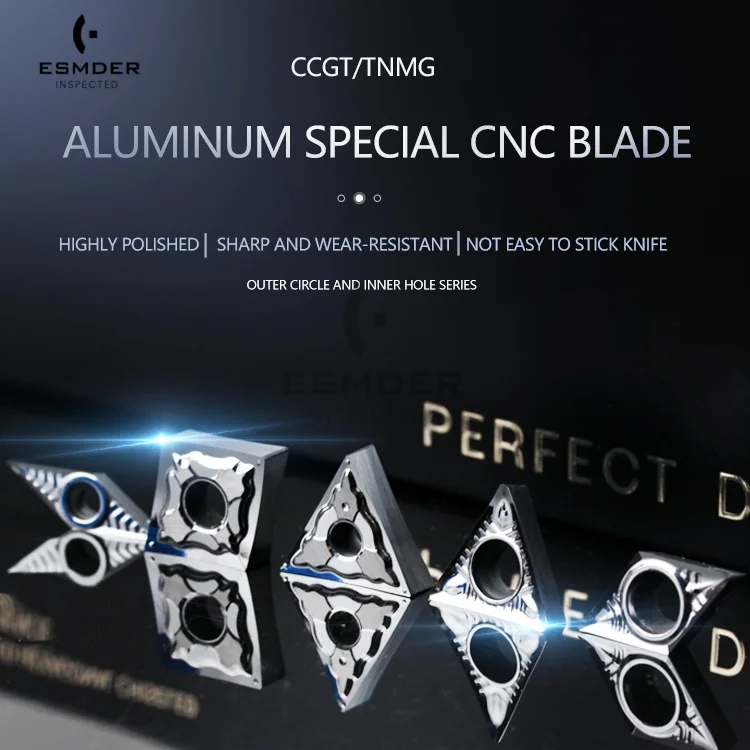

CCGT09 06 DCGT07 CNMG16 SNMG12 TNMG VNMG WNMG08 TCGT11 VBGT VCGT AK EH02 CNC Lathe Turning Tools Carbide Inserts For Aluminum