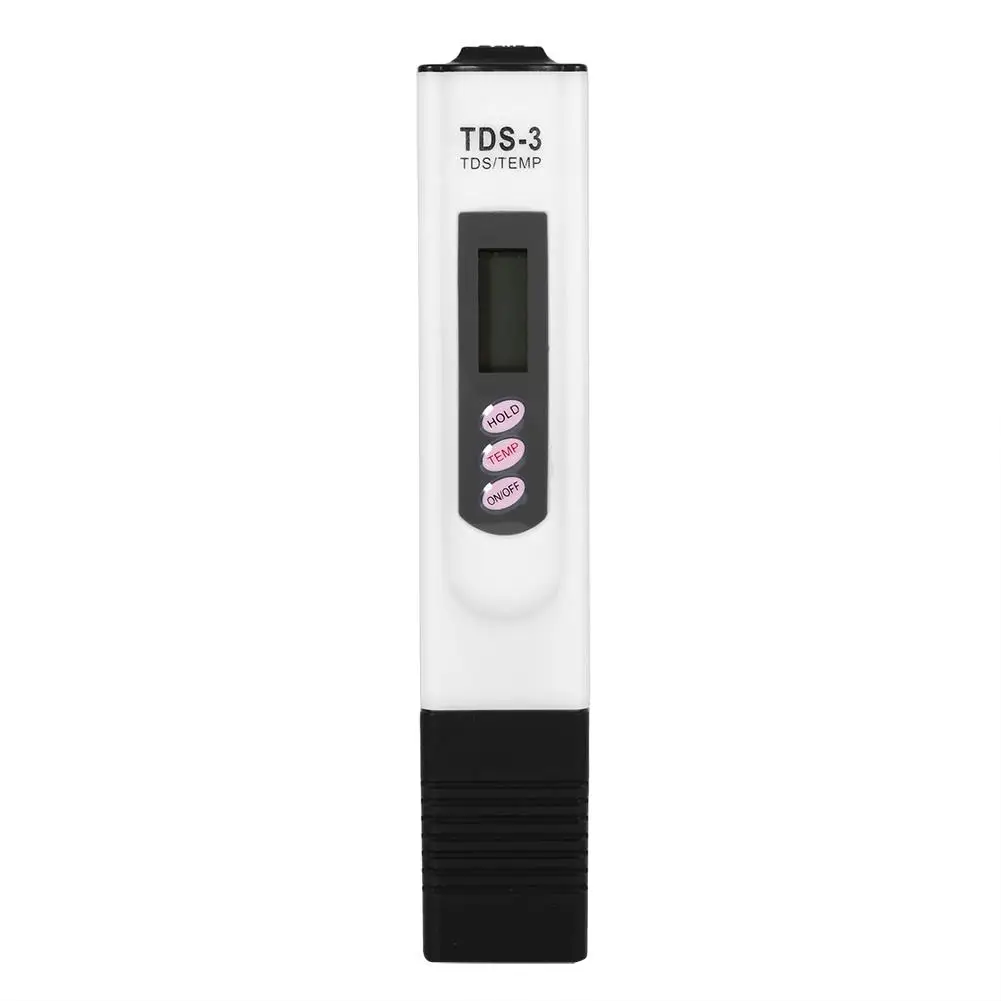 

Цифровой тестер TDS 0-9990ppm, устройство для измерения качества воды с ЖК-дисплеем, идеально подходит для использования в аквариумах и бассейнах