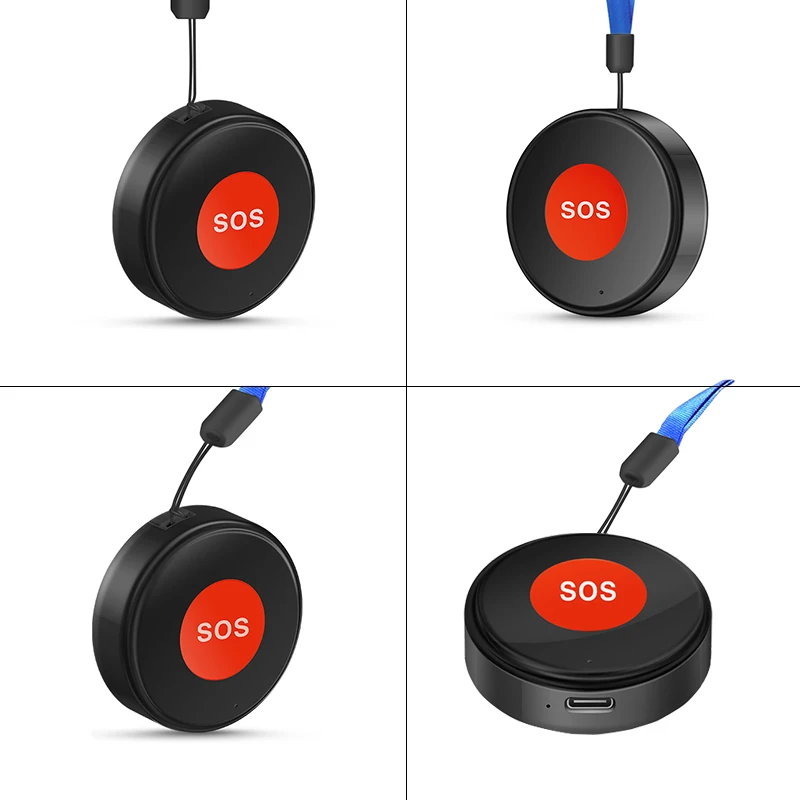 Tuya WiFi SOS زر الاتصال في حالات الطوارئ مع الحبل المسنين الأطفال رعاية النداء إنذار أمن الوطن التحكم في تطبيق الحياة الذكية