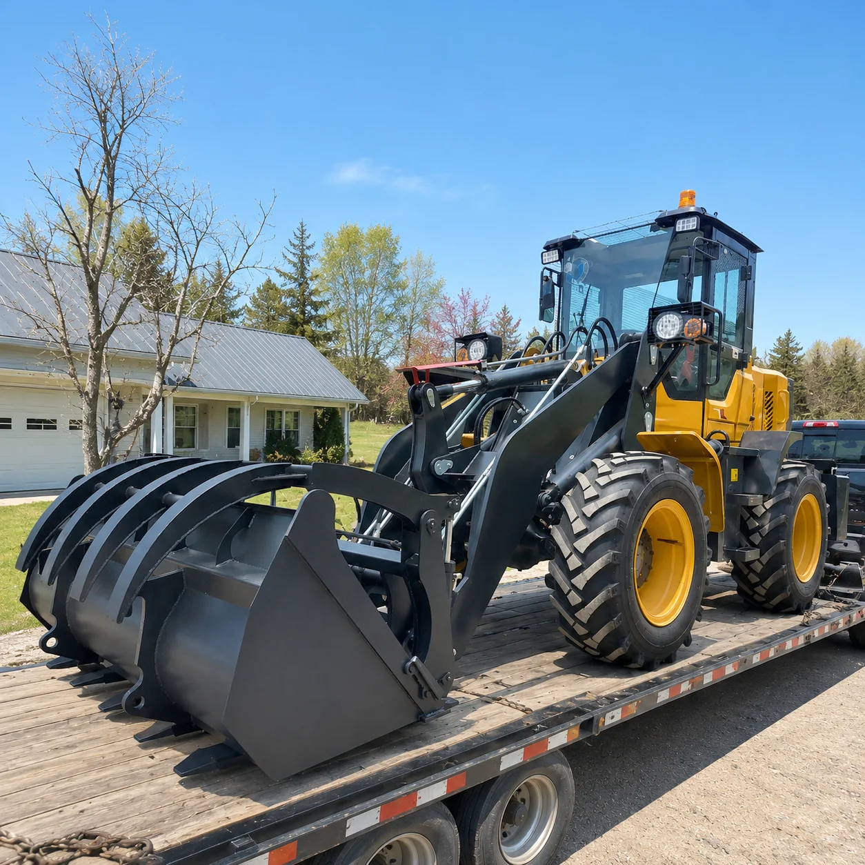 Heavy Equipment Landscaping - Factory Direct Wheel Loader Custom CE