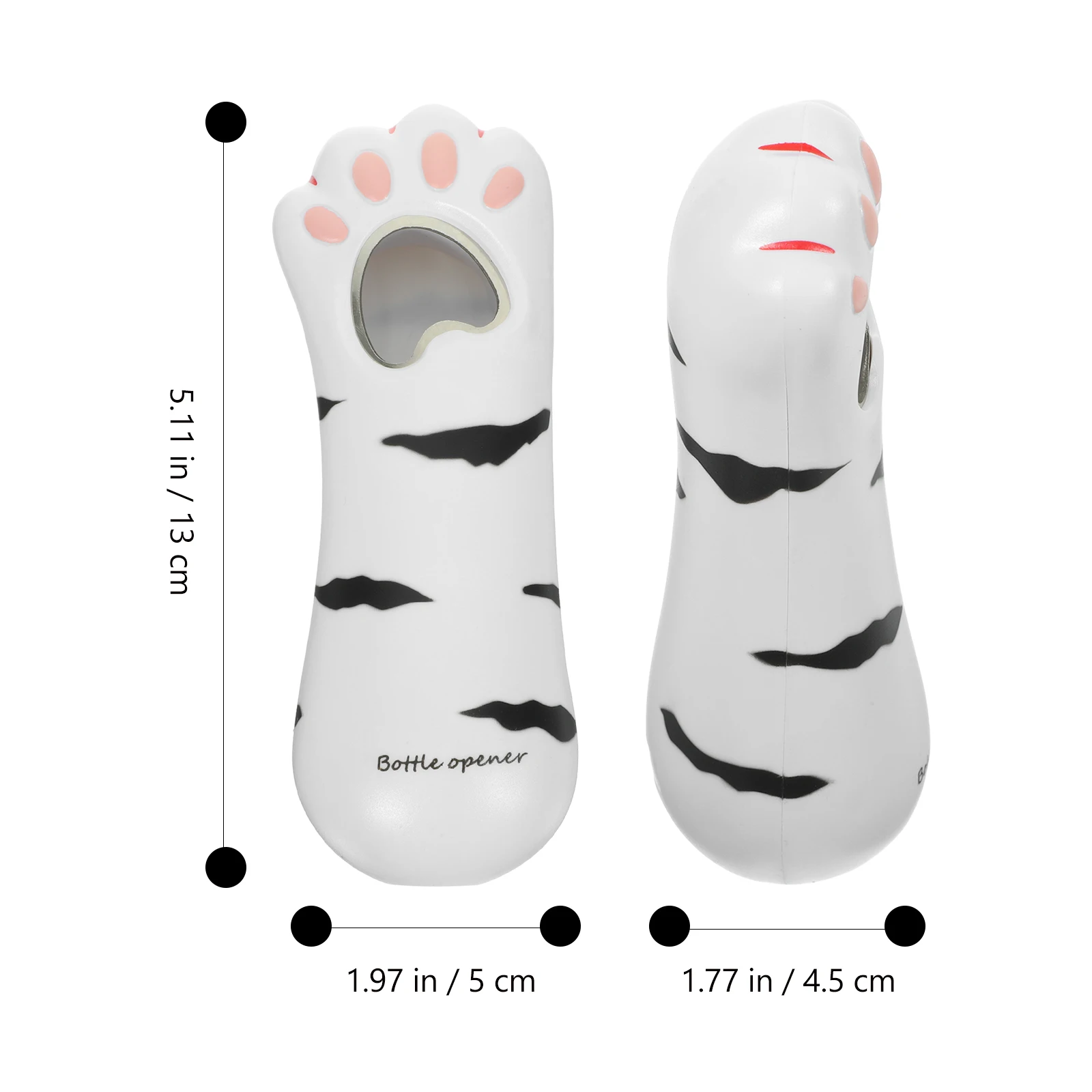 

Пивная бутылка в форме кошачьего когтя, ручной пластиковый брелок для газировки, вечерние инструменты для коктейлей, подарок, легкий портативный декоративный напиток