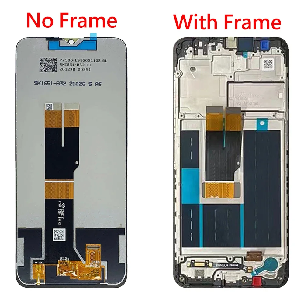 For Nokia G10 TA-1334 TA-1351 TA-1346 LCD Display Touch Screen Digitizer Replacement For Nokia G20 LCD With Frame