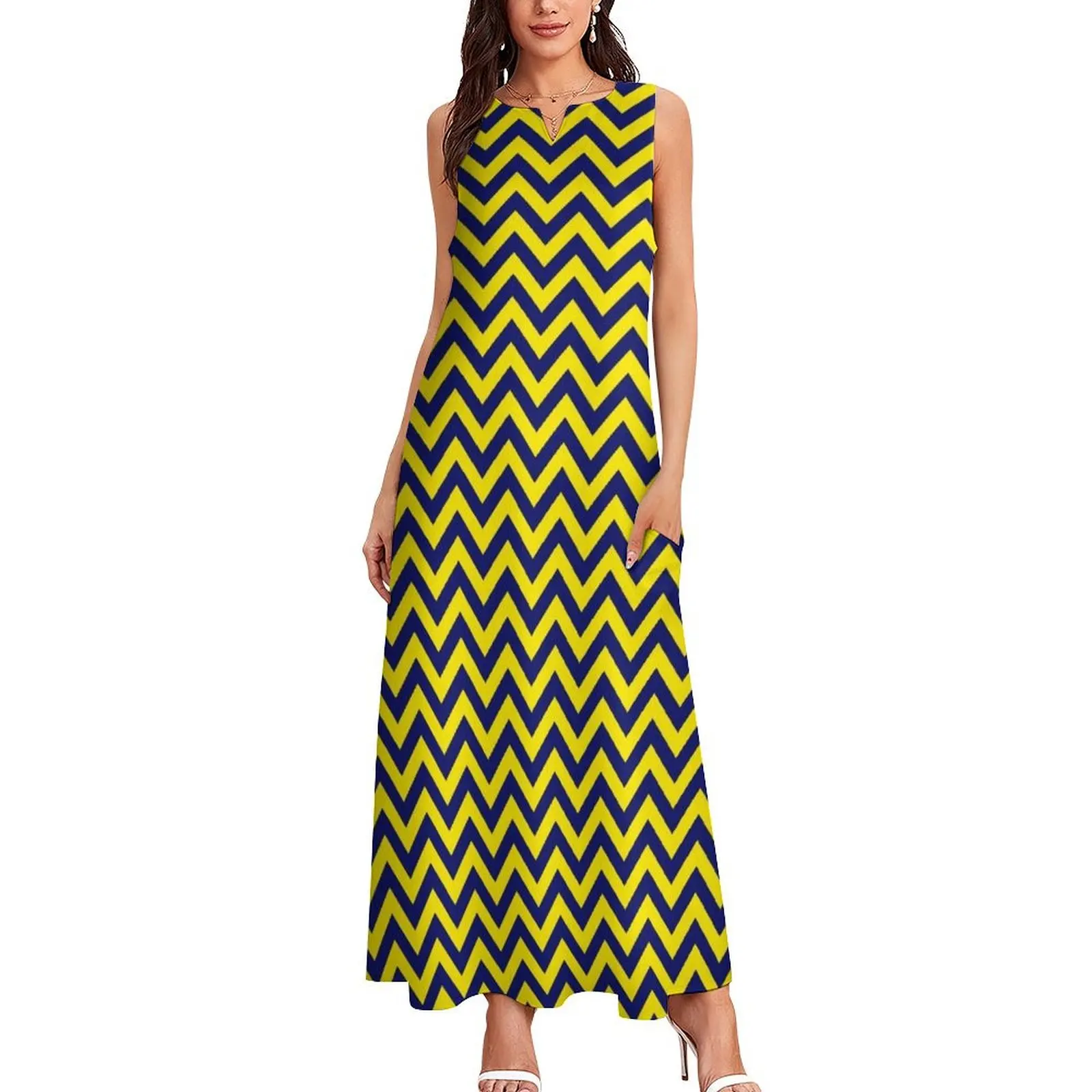 Chaos Sequence Long Dress women