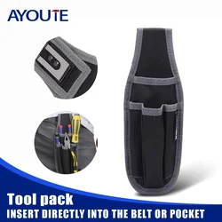 Mini Tool Belt Pouch Tools Work Organisers for DIY Electricians Carpenters Builders Garden Portable Multi-Function Waist Bag