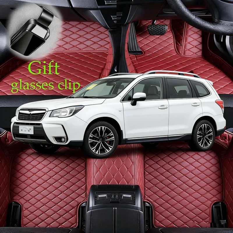 

Индивидуальные водонепроницаемые автомобильные коврики для Subaru Forester 2006-2026 (левый/правый руль), аксессуары для внедорожников, покрытия для пола автомобиля