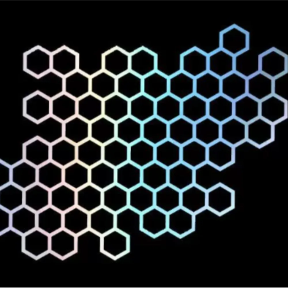 

1PC Honeycomb Motorcycle Stickers Waterproof DIY Motorbike Fuel Tank Front Fairing Side Panels Body Vinyl Decals Decor