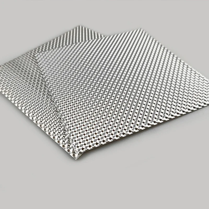 Half Spherical Embossed Aluminum Heat Shield Floor Pan Fuel Tank Auto  Exhaust Pipe Fire Protection Insulation Mat Material