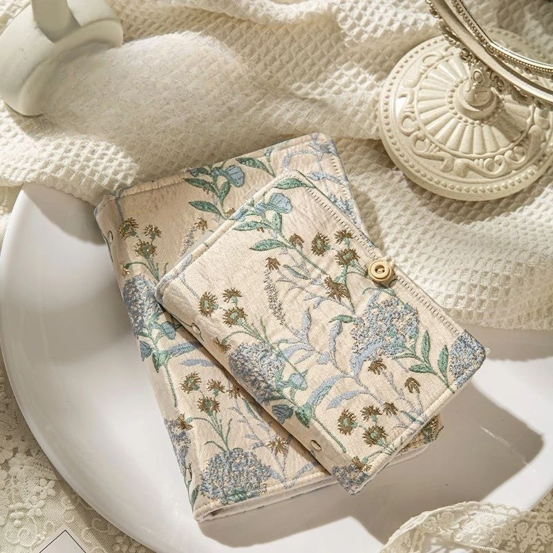 العصرية النسيج فضفاضة ورقة كتيب الأدبية A6 سميكة 90 ورقة من 180 صفحة مذكرات كتيب لطيف دفتر المفكرة #4