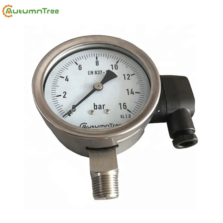 150MM Electric Digital Water Pressure Gauge Manometer Meter