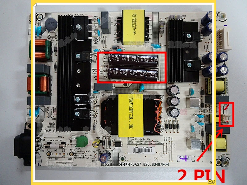 

Power Supply Board RSAG7.820.8349/ROH For Hisense TV 247136 58H6550E H58AE6000 LC-58Q7370U LC-58Q7380U 242444 RSAG7.820.8349