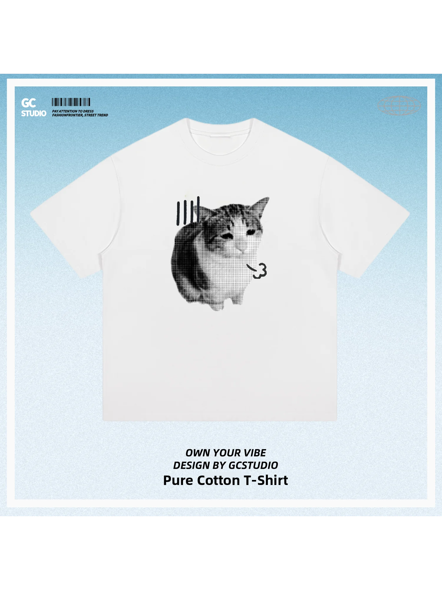 Depressed  Sighing Print Unisex Cotton Short Sleeve T-Shirt Summer Trendy Couple Meme Life Is Hard Breathable Casual Style