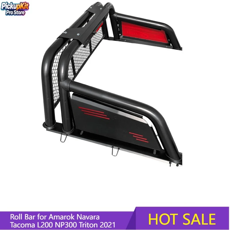 

Heavy-Duty Universal 4x4 Pickup Steel Sports Roll Bar Fits Amarok Navara Tacoma L200 NP300 Triton 2021