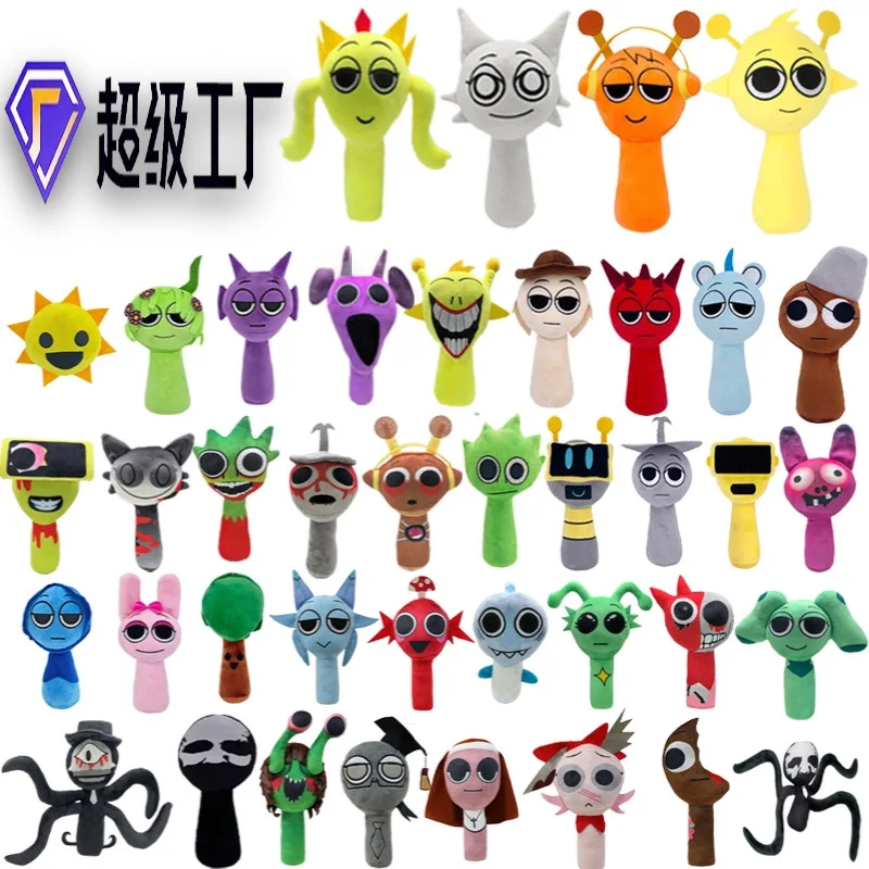

25 Style Sprunki Plush Toys Sprunki Incredibox Plush Doll Sprunki Game Pillow Kids Birthday Gifts Stuffed Dolls Christmas Gift