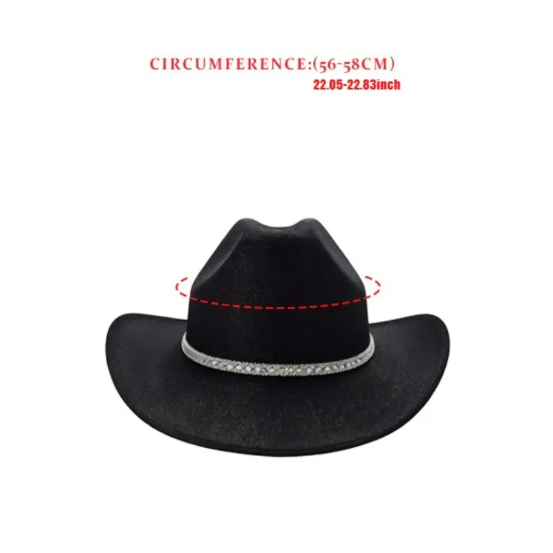 Adorned Party Hats for Women! This Unique Style Combines Western Charm with Elegance Suitable for Various Festivals and Parties