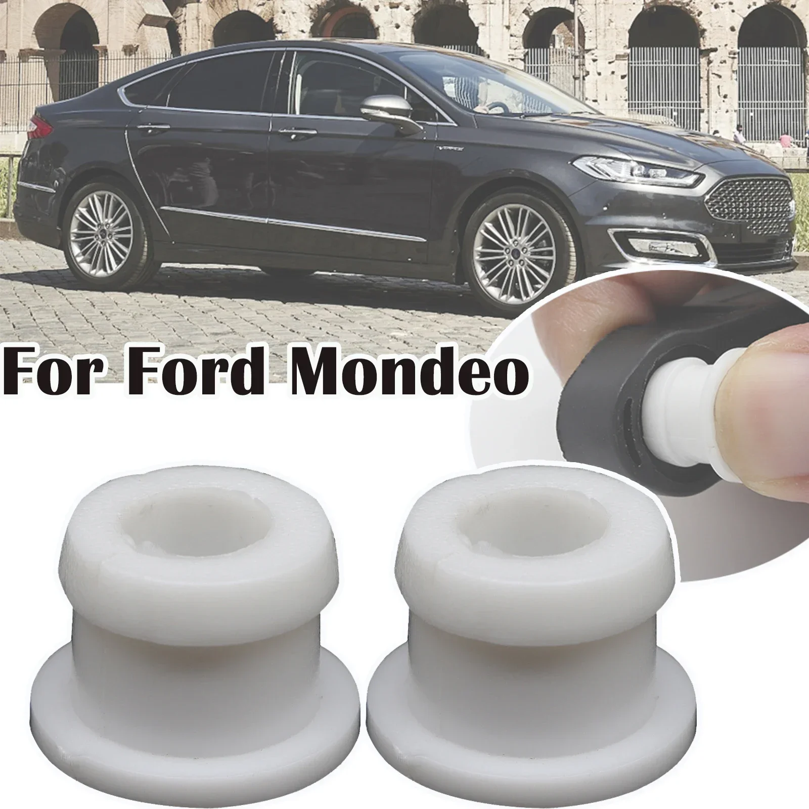 

2X Shifter Cable Bushing For Ford Mondeo V Fusion Automatic Transmission Gear End Connector Fix Sleeve Grommet Repair Kit 13 -16