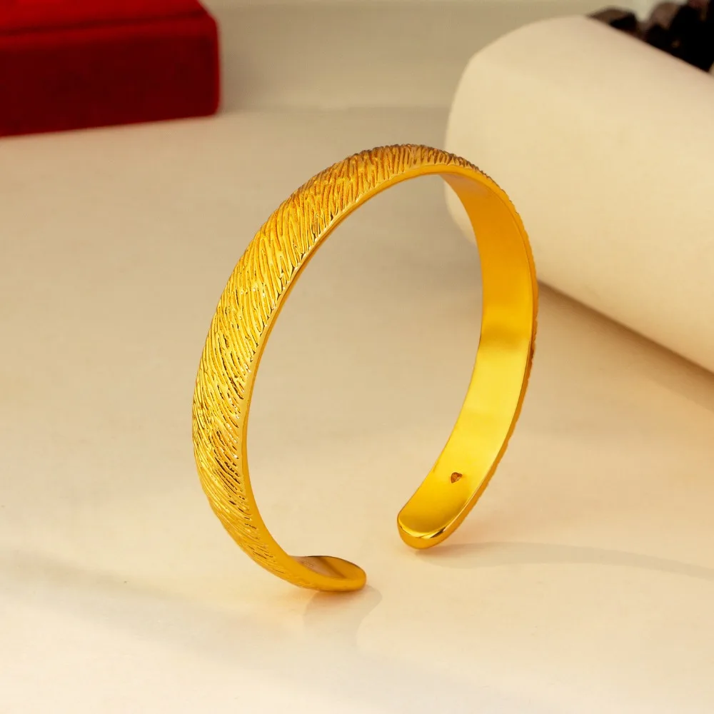 Point drill tree pattern bracelet women light luxury small design feeling open element ring bracelet 9999gold