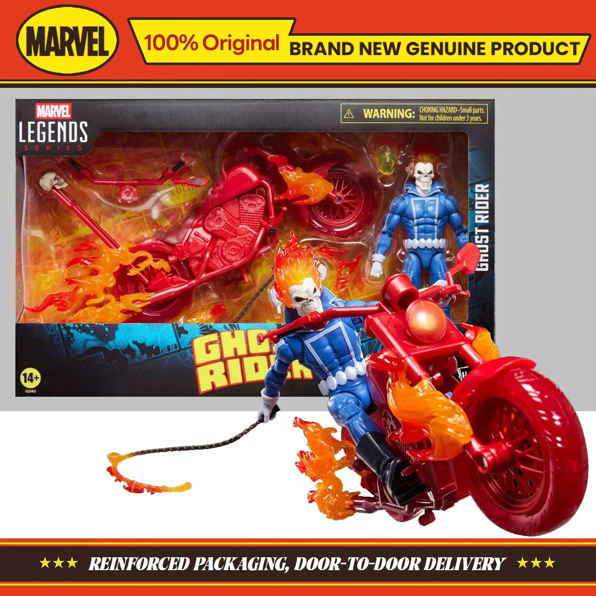 Hasbro Marvel Legends Series Ghost Rider colección de figuras de acción de 6 pulgadas modelo Original juguetes regalos