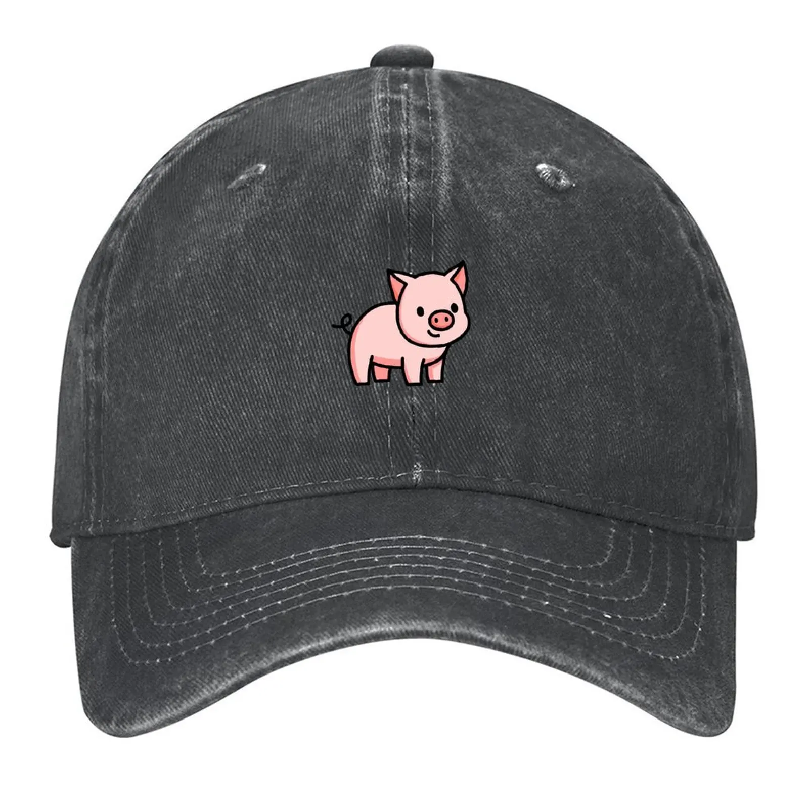 

Pig Baseball Cap Visor fun hats Military Cap Man fishing caps man Golf Men Women's