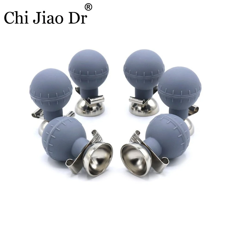 

ChiJiaoDr Multifunctional Silicone Suction Ball Adult ECG Electrode Chest Suction Ball Base Copper Nickel Plated ECG Suction