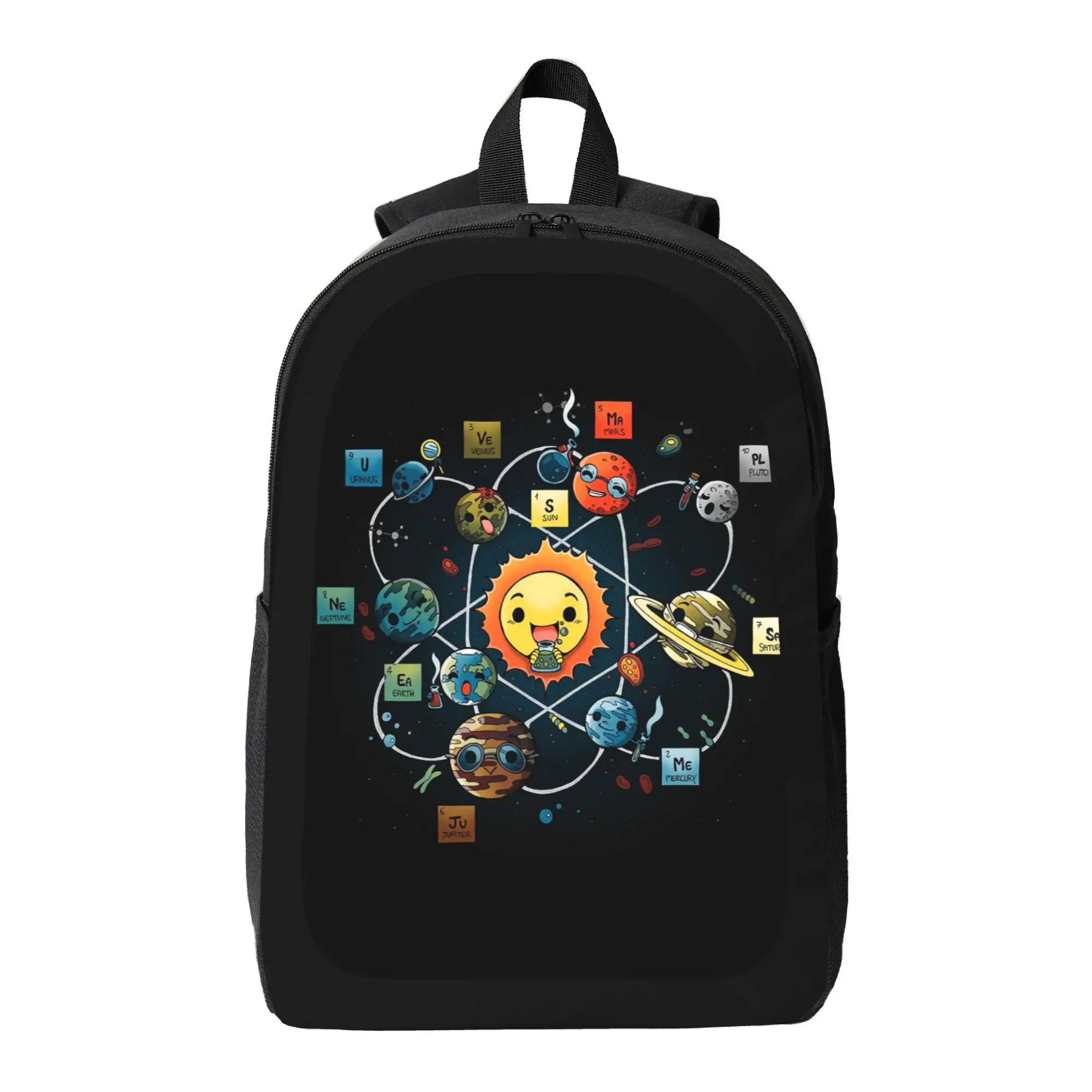 

Chemical System Backpack - Large Capacity School Bag with Adjustable Strap, Lightweight School Bag, Suitable for Boys and Girls