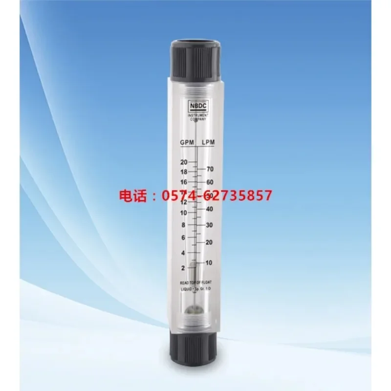 Lzt-2520g Pipeline Flowmeter 20gpm Double Scale Flow Meter