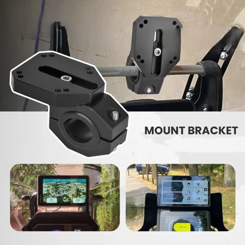 Motorcycle For BMW F800GS NX400 CB500X 450MT Versys650 XL750 Fit 12MM 22MM GPS Holder Mount Navigation Bracket