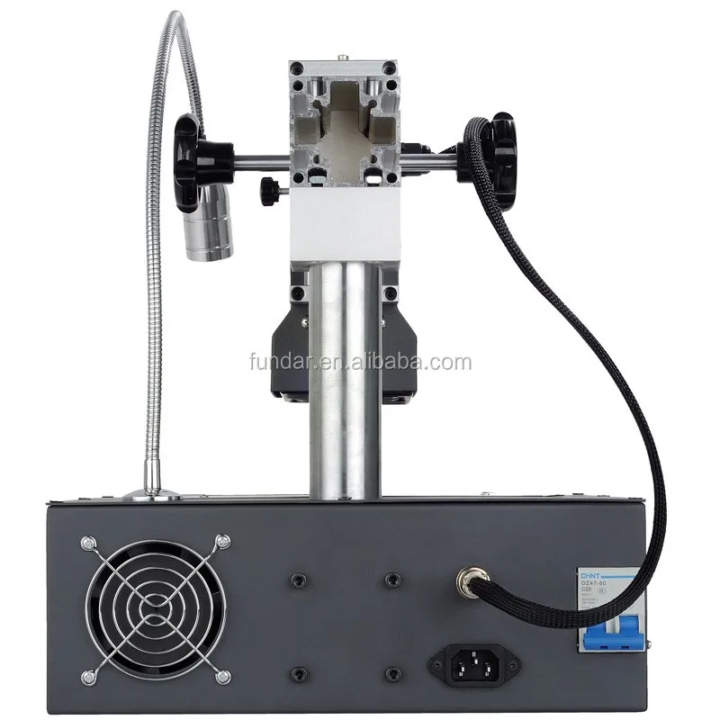 Nova estação de retrabalho bga infravermelhoCHI ir6500 máquina de reparo da placa-mãe + 323 peças kit estênceis bga base de reballing