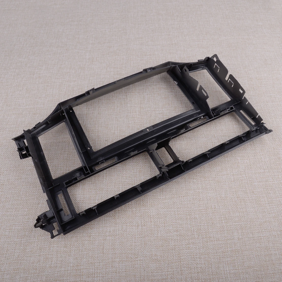 Silver ABS Car Interior Radio Stereo Fascia Panel Frame Trim Fit for Toyota Avalon 2010 2009 2008 2007 2006 New