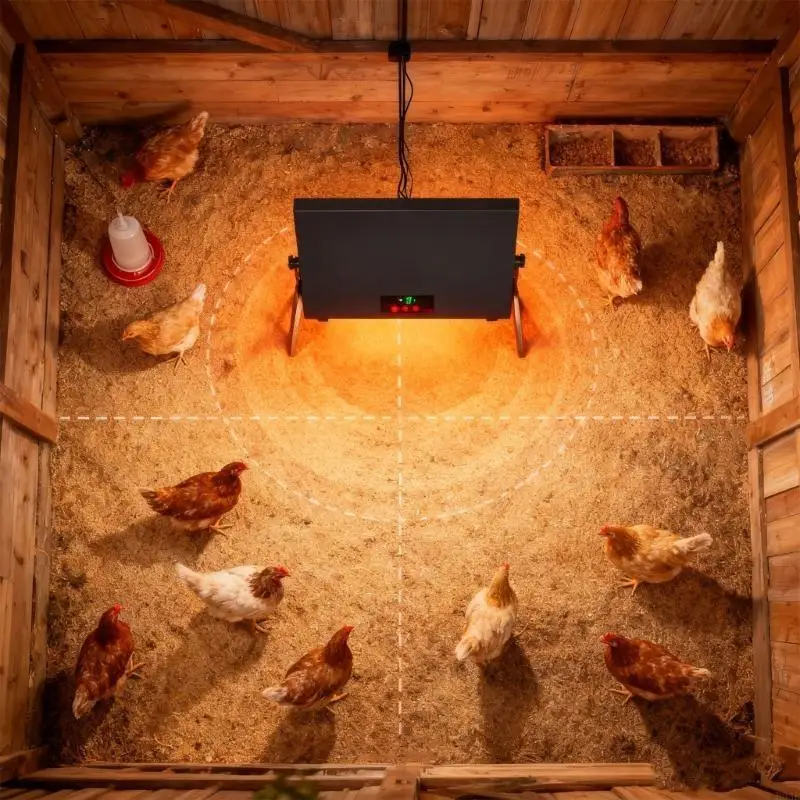 لوحة حاضنة الغرض والشتاء مع التحكم في درجة الحرارة لتربية الدواجن B03E
