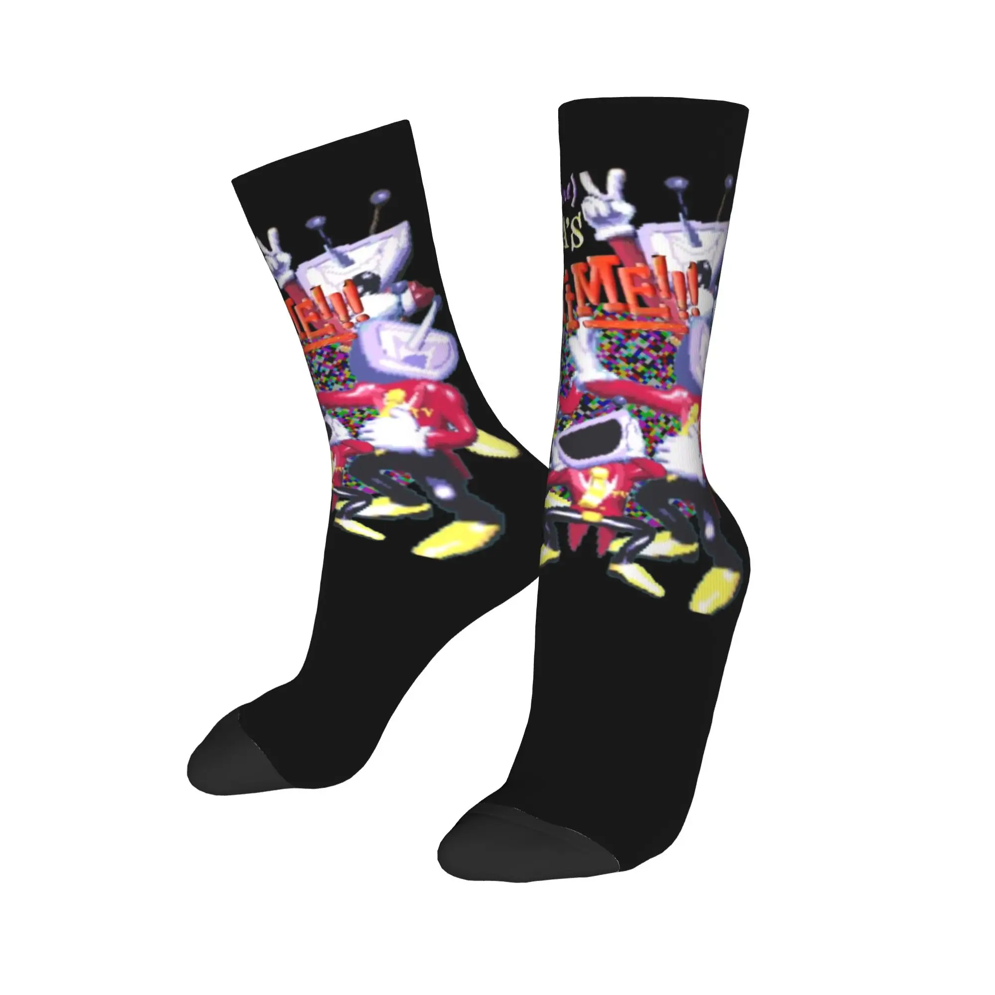 New Men's Socks Casual Mr Ant Tenna’s TV Time!  Deltarune Sock Polyester  Skateboard Women Stockings Spring Summer Autumn Winter