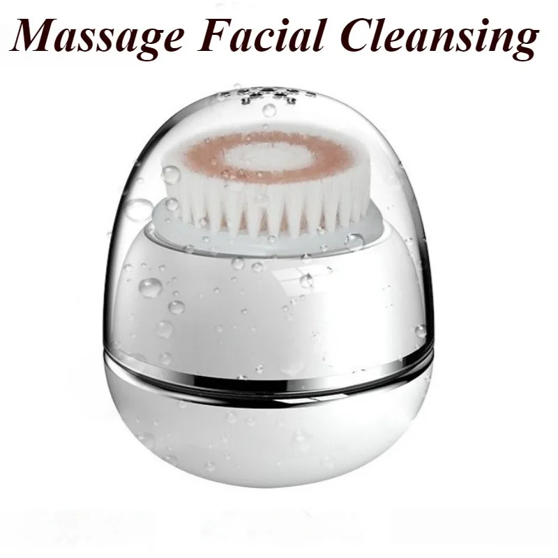 Macchina per la pulizia del viso profondo Attrezzatura per la bellezza della pelle Pulizia elettrica Detergente a vibrazione Dispositivo per la pulizia della cura della pelle impermeabile
