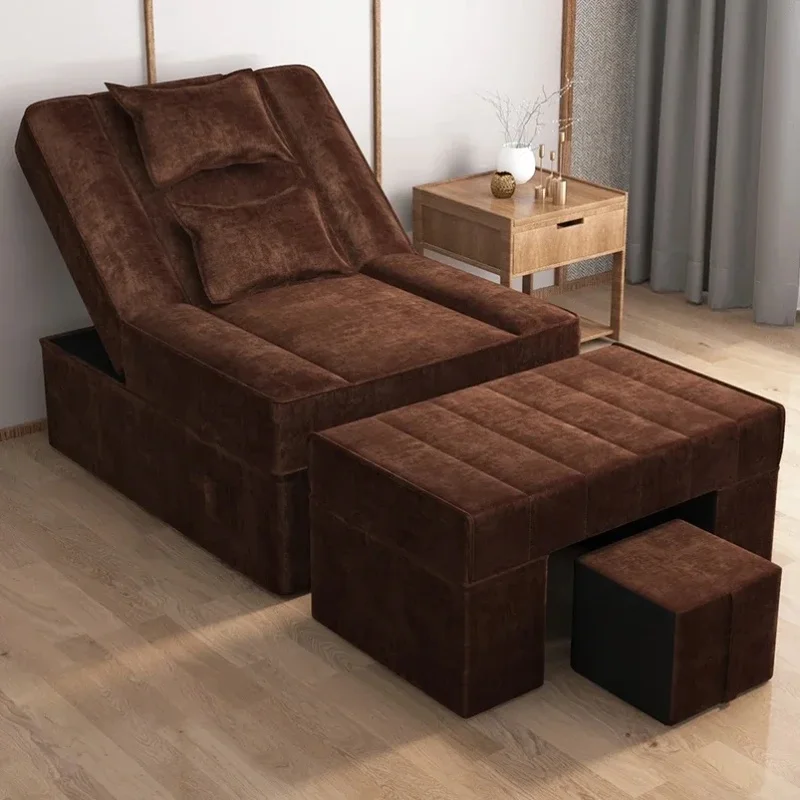 Portable Foot Pedicure Chair for Nail Salon Spa, Professional Beauty Stool Sofa, Comfortable Tub Seating